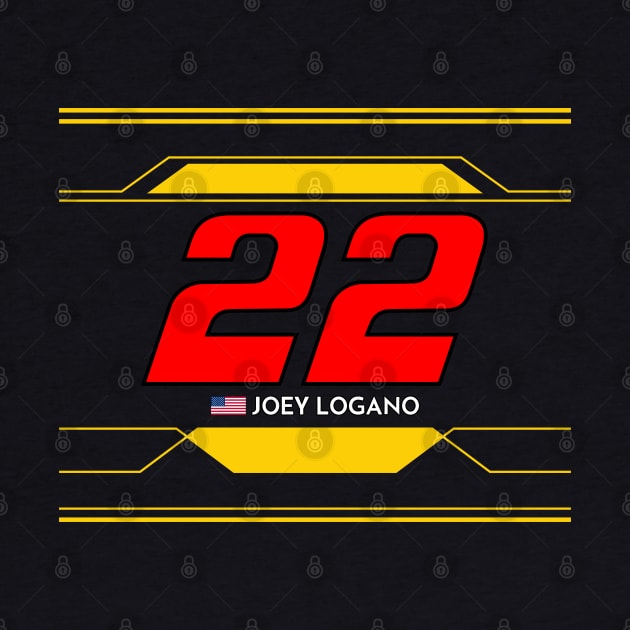 Joey Logano #22 2023 NASCAR Design by AR Designs 